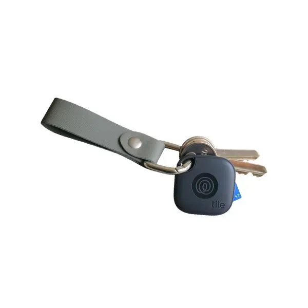 New Tile Mate with Vegan Leather Key Fob - New Tile Mate with Vegan Leather Key Fob - Image 0 of 5