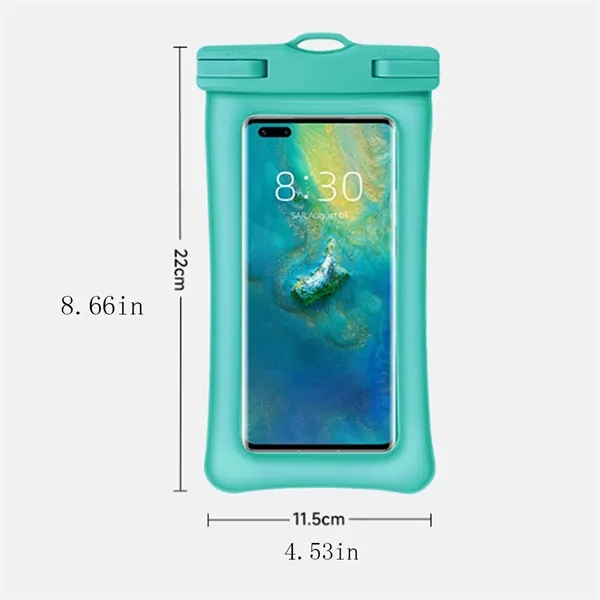 Universal Waterproof Phone Pouch Dry Bag With Lanyard Cell - Universal Waterproof Phone Pouch Dry Bag With Lanyard Cell - Image 1 of 5