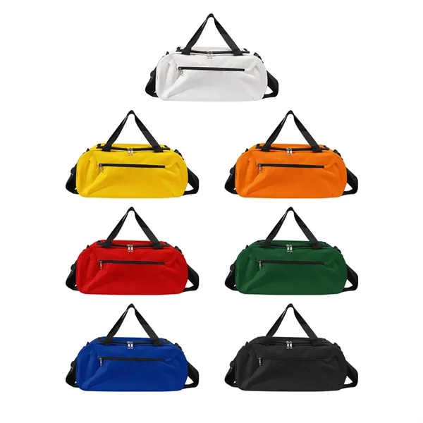 600D Oxford Travel Duffle Bag w/ Shoulder Strap & Handles - 600D Oxford Travel Duffle Bag w/ Shoulder Strap & Handles - Image 1 of 3