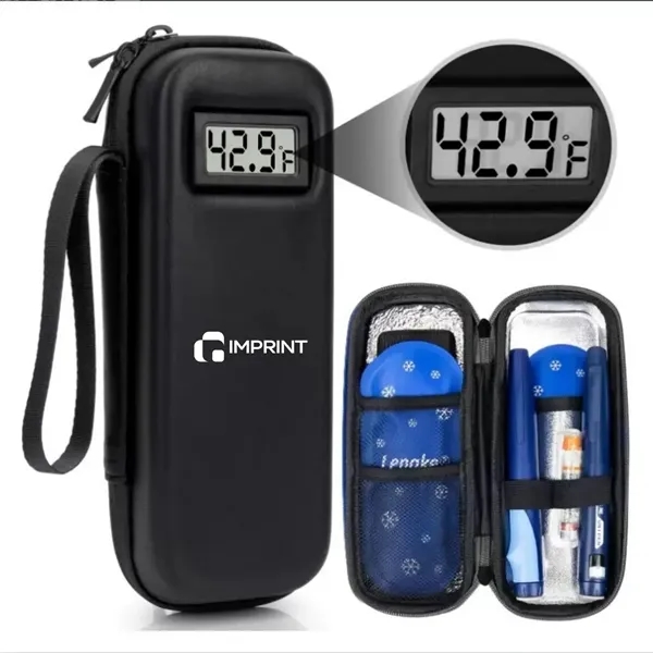 Insulin Cooler Travel Case with thermometer - Insulin Cooler Travel Case with thermometer - Image 0 of 7
