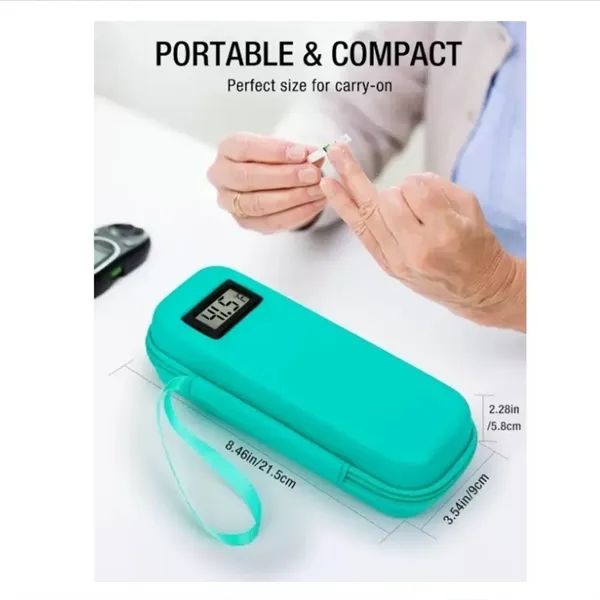 Insulin Cooler Travel Case with thermometer - Insulin Cooler Travel Case with thermometer - Image 6 of 7