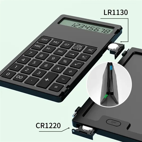 2-in-1 Calculator and LCD Writing Tablet - 2-in-1 Calculator and LCD Writing Tablet - Image 1 of 8