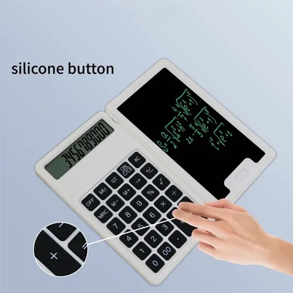 2-in-1 Calculator and LCD Writing Tablet - 2-in-1 Calculator and LCD Writing Tablet - Image 3 of 8