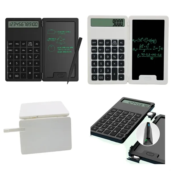 2-in-1 Calculator and LCD Writing Tablet - 2-in-1 Calculator and LCD Writing Tablet - Image 0 of 8