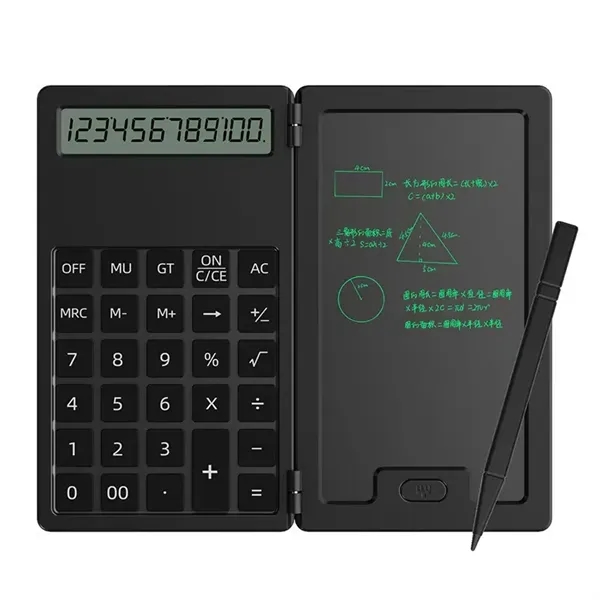 2-in-1 Calculator and LCD Writing Tablet - 2-in-1 Calculator and LCD Writing Tablet - Image 7 of 8