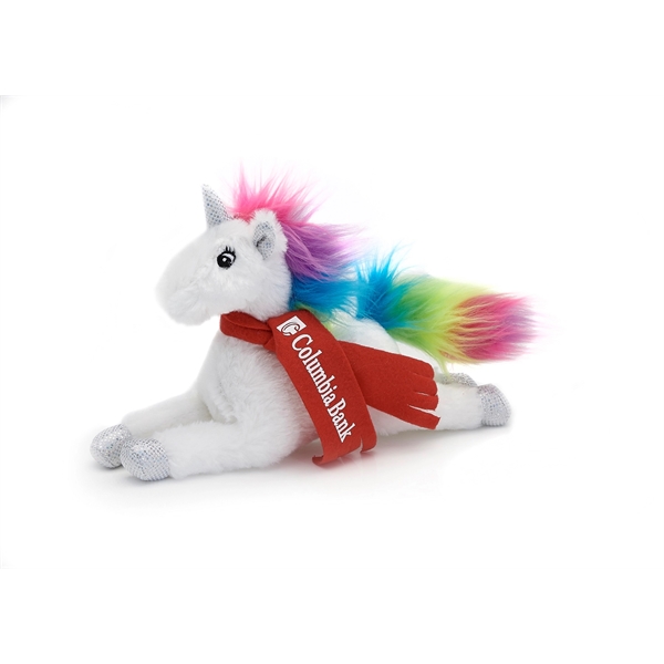 8" Rainbow Unicorn Stuffed Animal