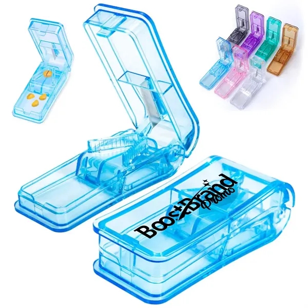 Compact Pill Cutter & Organizer with Storage - Compact Pill Cutter & Organizer with Storage - Image 0 of 7