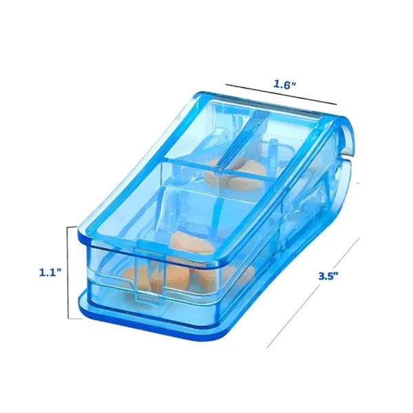 Compact Pill Cutter & Organizer with Storage - Compact Pill Cutter & Organizer with Storage - Image 1 of 7
