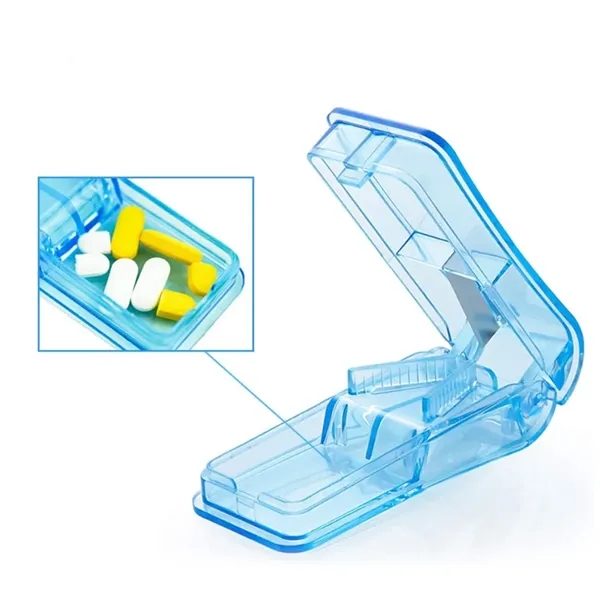 Compact Pill Cutter & Organizer with Storage - Compact Pill Cutter & Organizer with Storage - Image 3 of 7