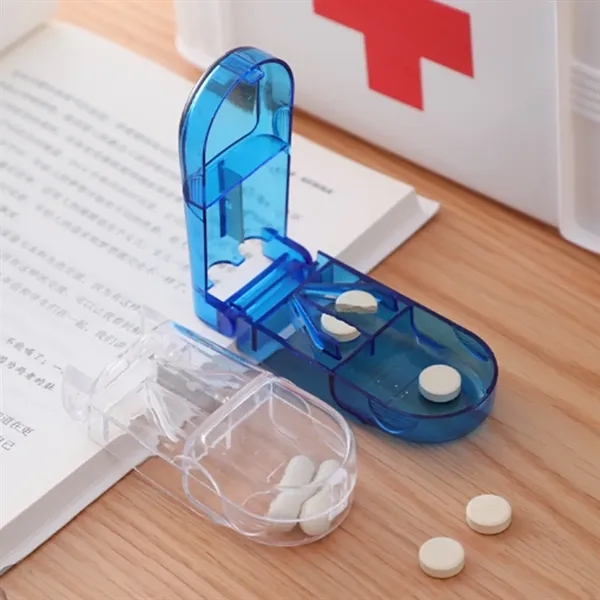 Compact Pill Cutter & Organizer with Storage - Compact Pill Cutter & Organizer with Storage - Image 4 of 7