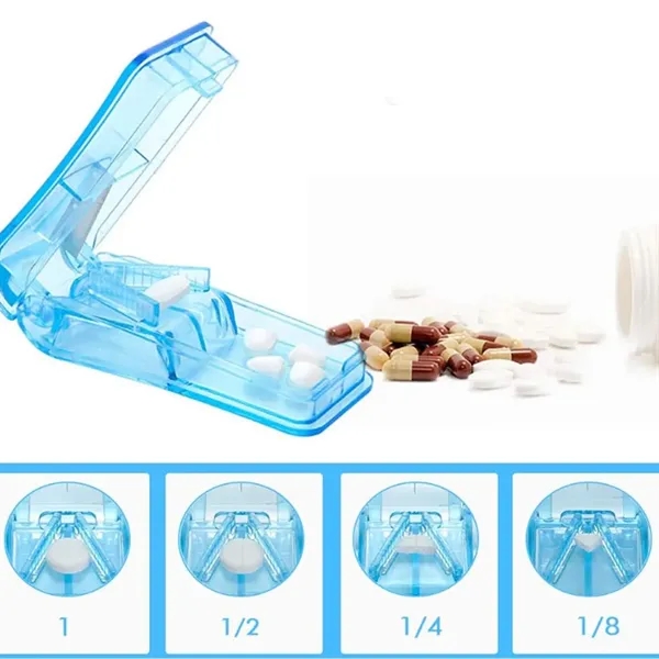 Compact Pill Cutter & Organizer with Storage - Compact Pill Cutter & Organizer with Storage - Image 5 of 7
