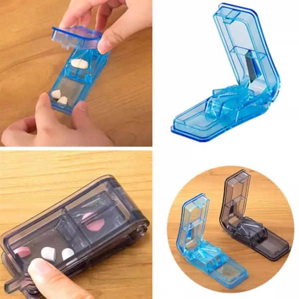 Compact Pill Cutter & Organizer with Storage - Compact Pill Cutter & Organizer with Storage - Image 7 of 7