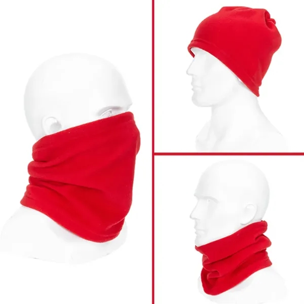 Customizable Fleece Neck Gaiter & Face Warmer - Customizable Fleece Neck Gaiter & Face Warmer - Image 5 of 6