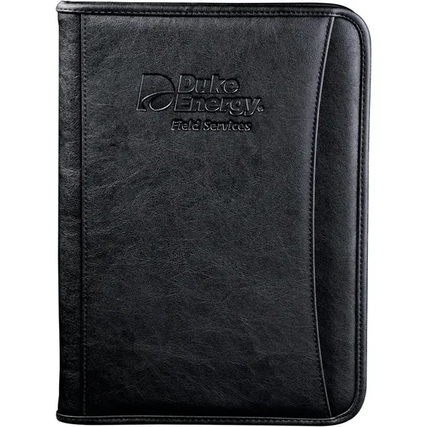 FSC® Mix Executive DuraHyde Zippered Padfolio - FSC® Mix Executive DuraHyde Zippered Padfolio - Image 0 of 15
