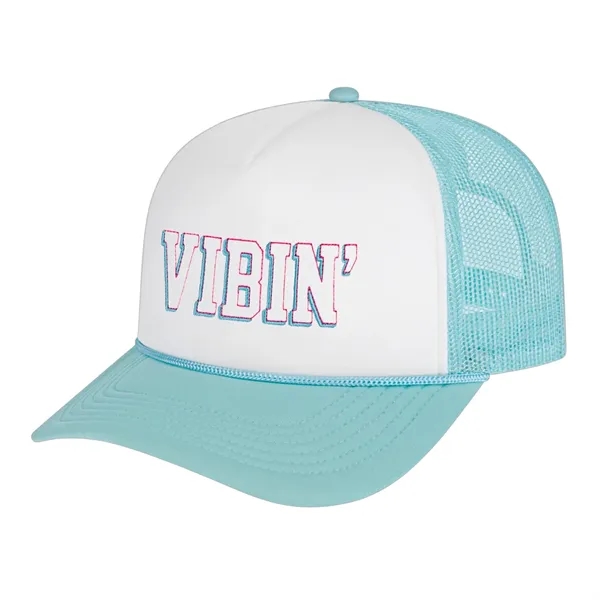 Retro Foamie Trucker Cap - Retro Foamie Trucker Cap - Image 0 of 17