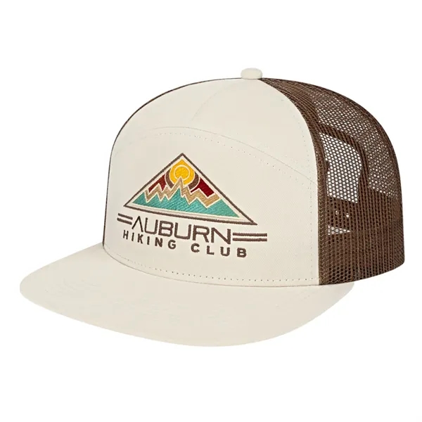 7 Panel Trucker Cap - 7 Panel Trucker Cap - Image 0 of 12