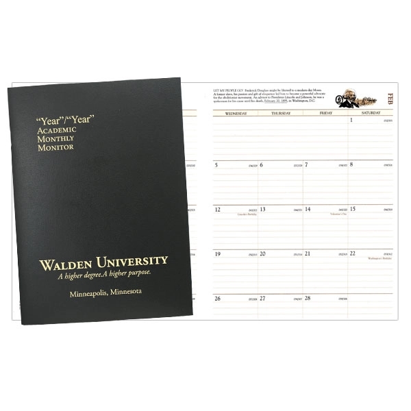 Custom Academic Monitor 7X10 Monthly