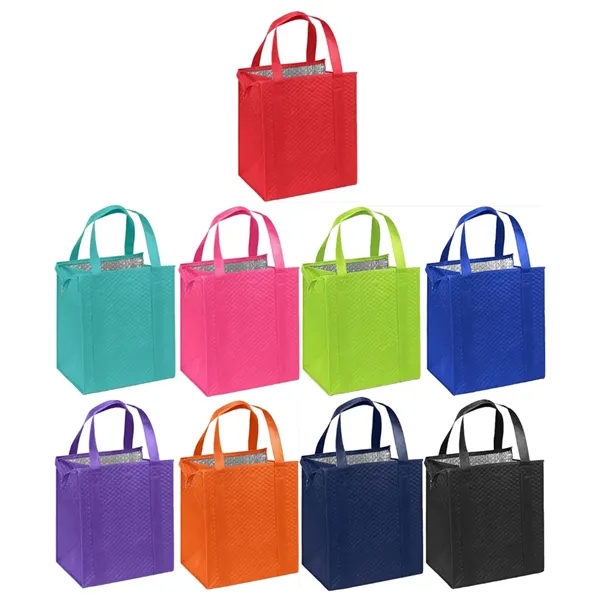 Insulated Cooler Tote Bag for Groceries & Picnic - Insulated Cooler Tote Bag for Groceries & Picnic - Image 2 of 5