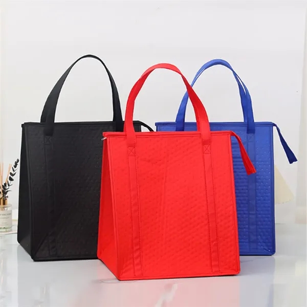 Insulated Cooler Tote Bag for Groceries & Picnic - Insulated Cooler Tote Bag for Groceries & Picnic - Image 5 of 5