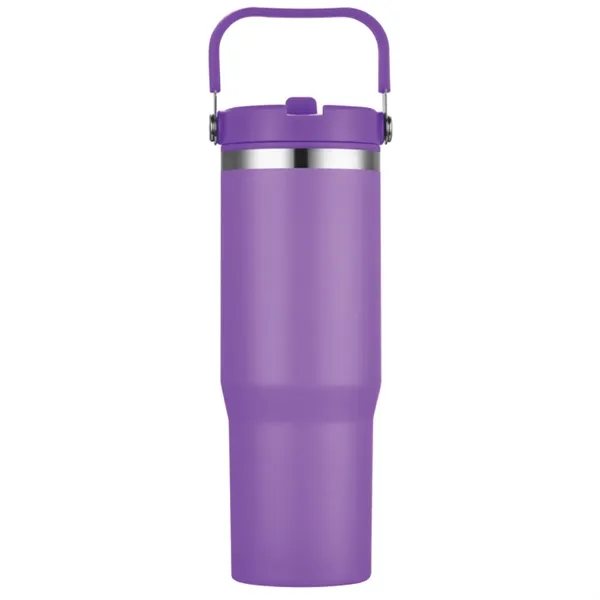 Falcon 30 oz. Double Walled Tumbler w/Handle - Falcon 30 oz. Double Walled Tumbler w/Handle - Image 10 of 13