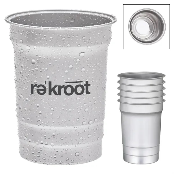 20 oz. Recyclable Reusable Aluminum Party Cup - 20 oz. Recyclable Reusable Aluminum Party Cup - Image 0 of 3