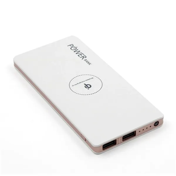 10000 mAh Power bank and wireless charger with sucker - 10000 mAh Power bank and wireless charger with sucker - Image 1 of 1