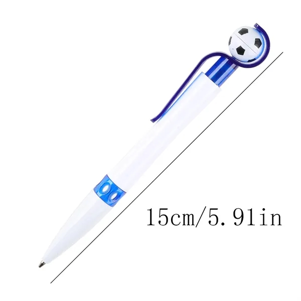 Cool Rotatable Soccer Basketball Shape Sports Ballpoint Pens - Cool Rotatable Soccer Basketball Shape Sports Ballpoint Pens - Image 1 of 3