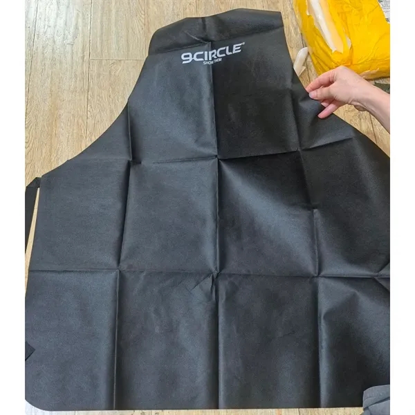 Promotional Extra Large Disposable Non-Woven Aprons - Promotional Extra Large Disposable Non-Woven Aprons - Image 2 of 3