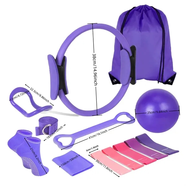 13 pcs Home Pilates Essentials Kit - 13 pcs Home Pilates Essentials Kit - Image 1 of 1