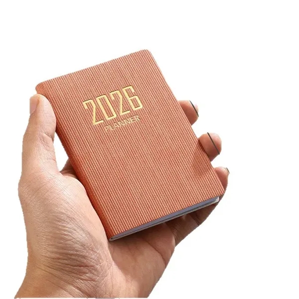 Portable A7 Pocket Planner Pu Cover Daily Notebook Calendar - Portable A7 Pocket Planner Pu Cover Daily Notebook Calendar - Image 1 of 12