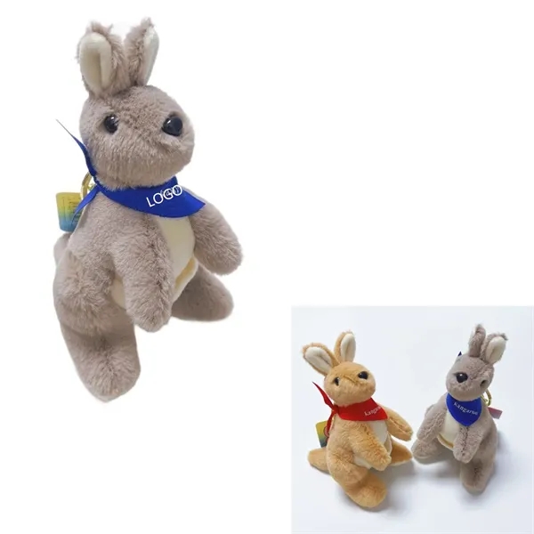 Kangaroo Plush Keychain - Kangaroo Plush Keychain - Image 0 of 1