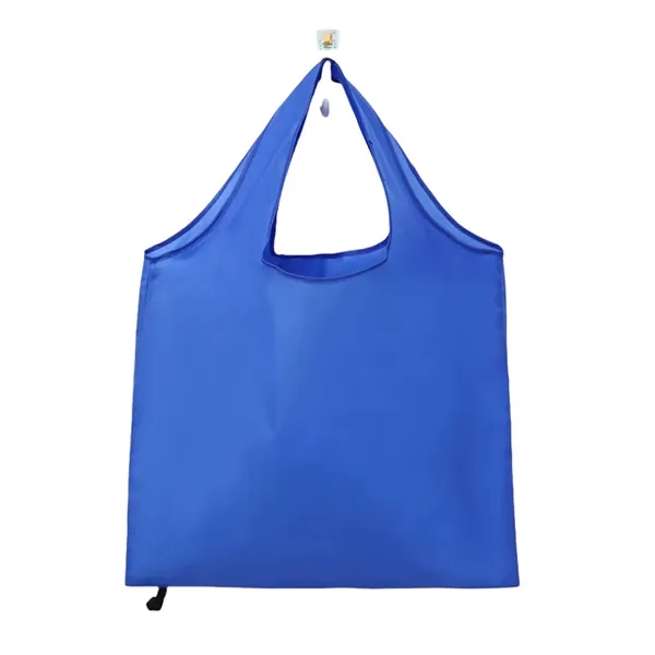 Foldable Polyester Shopping Tote Bag - Foldable Polyester Shopping Tote Bag - Image 8 of 15