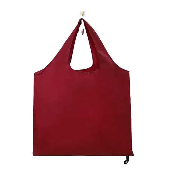 Foldable Polyester Shopping Tote Bag - Foldable Polyester Shopping Tote Bag - Image 11 of 15