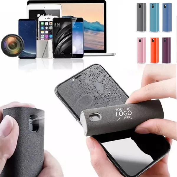 Spray and Wipe Screen Cleaner with Built-in Spray Bottle - Spray and Wipe Screen Cleaner with Built-in Spray Bottle - Image 0 of 14