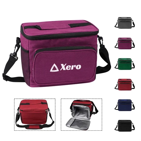 10L Insulated Cooler Bag for Lunch W/ Shoulder Strap&Handles - 10L Insulated Cooler Bag for Lunch W/ Shoulder Strap&Handles - Image 0 of 4