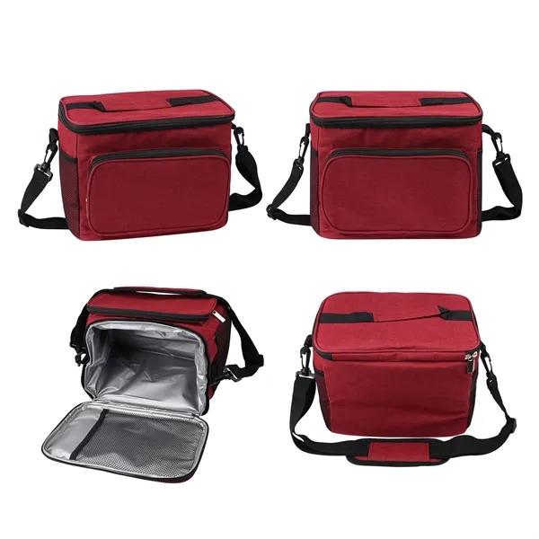 10L Insulated Cooler Bag for Lunch W/ Shoulder Strap&Handles - 10L Insulated Cooler Bag for Lunch W/ Shoulder Strap&Handles - Image 1 of 4