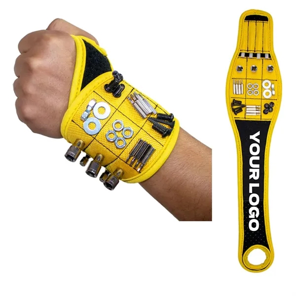 1680D Oxford Strong Magnetic Wristband Tool Holder for DIY - 1680D Oxford Strong Magnetic Wristband Tool Holder for DIY - Image 0 of 4