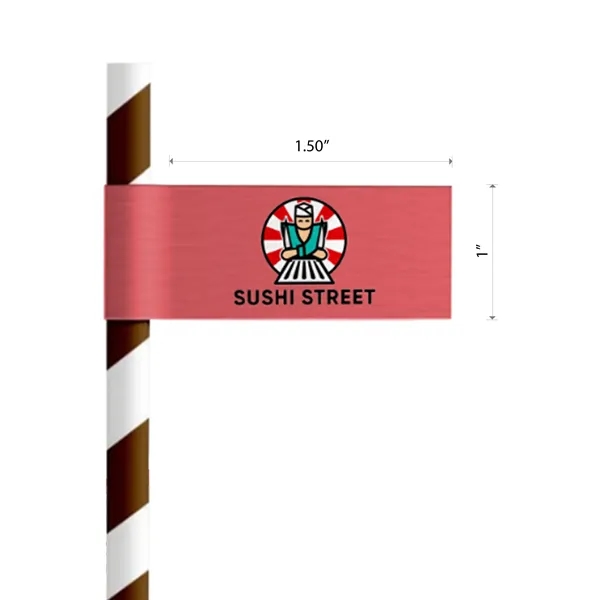 Straw Toothpick Flags Style A - 1" x 1.5" - Straw Toothpick Flags Style A - 1" x 1.5" - Image 1 of 4