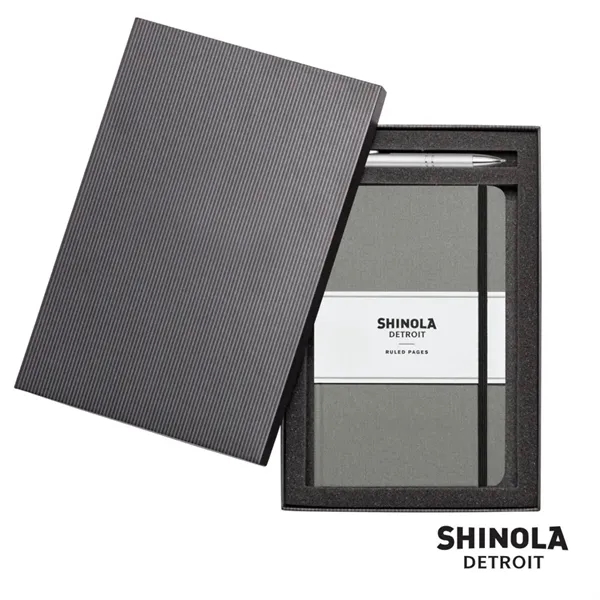 Shinola® HardCover Journal/Clicker Pen Gift Set - (M) - Shinola® HardCover Journal/Clicker Pen Gift Set - (M) - Image 13 of 21
