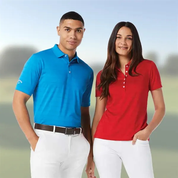 Callaway® Vent Moisture Wicking Women's Polo Shirt - Callaway® Vent Moisture Wicking Women's Polo Shirt - Image 1 of 13