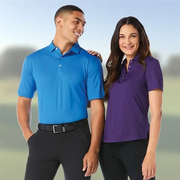 Callaway® Birdseye UPF 50+ Men's Cooling Golf Polo Shirt - Callaway® Birdseye UPF 50+ Men's Cooling Golf Polo Shirt - Image 1 of 11