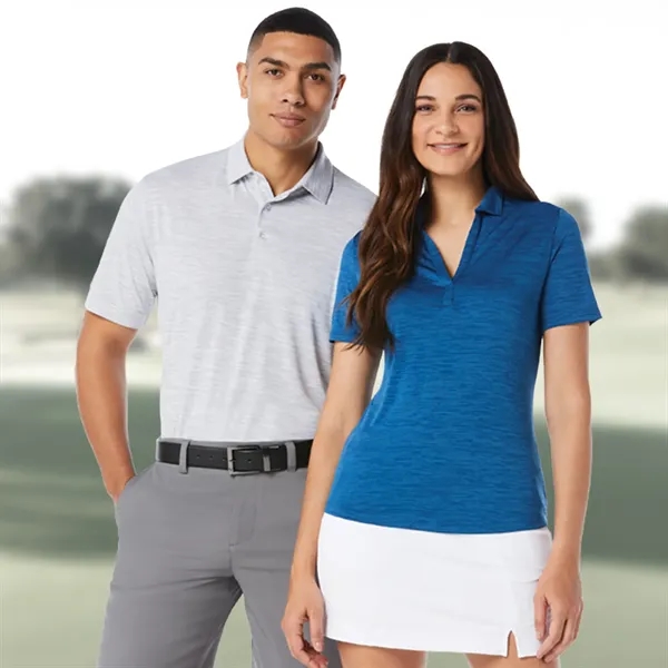 Callaway® Moisture Wicking Broken Stripe Women's Polo Shirt - Callaway® Moisture Wicking Broken Stripe Women's Polo Shirt - Image 1 of 9
