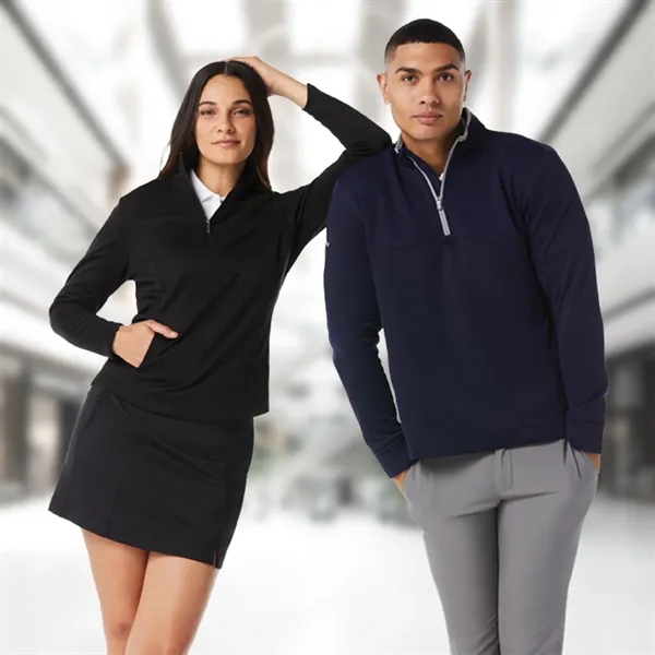 Callaway® Ottoman Men's Golf Quarter-Zip Fleece Pullover - Callaway® Ottoman Men's Golf Quarter-Zip Fleece Pullover - Image 1 of 8