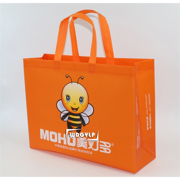 Large Non Woven Tote Bag with 18" Straps - Large Non Woven Tote Bag with 18" Straps - Image 0 of 1