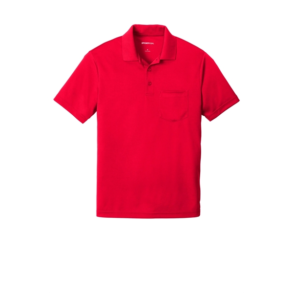 Sport-Tek PosiCharge RacerMesh Pocket Polo. - Sport-Tek PosiCharge RacerMesh Pocket Polo. - Image 17 of 39