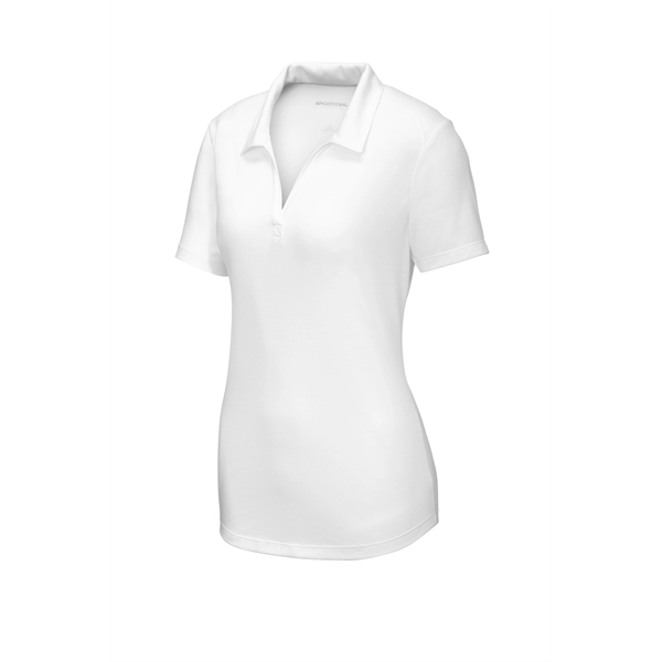 Sport-Tek Women's PosiCharge Tri-Blend Wicking Polo. - Sport-Tek Women's PosiCharge Tri-Blend Wicking Polo. - Image 30 of 45