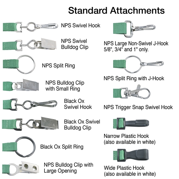 1"  Event-Style Custom Silkscreen Lanyard/Face Mask Holder - 1"  Event-Style Custom Silkscreen Lanyard/Face Mask Holder - Image 3 of 7