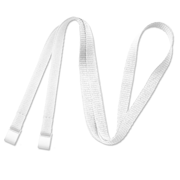 3/8" Open-Ended Lanyard/Face Mask Holder with SlimClips - 3/8" Open-Ended Lanyard/Face Mask Holder with SlimClips - Image 4 of 4