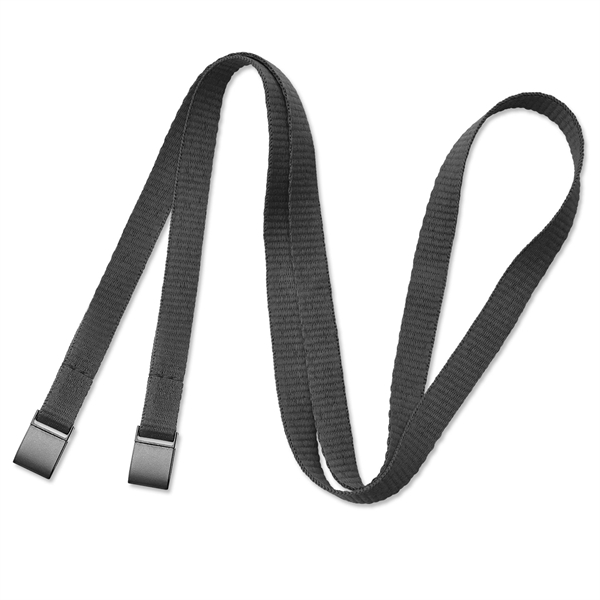 3/8" Open-Ended Lanyard/Face Mask Holder with SlimClips - 3/8" Open-Ended Lanyard/Face Mask Holder with SlimClips - Image 1 of 4