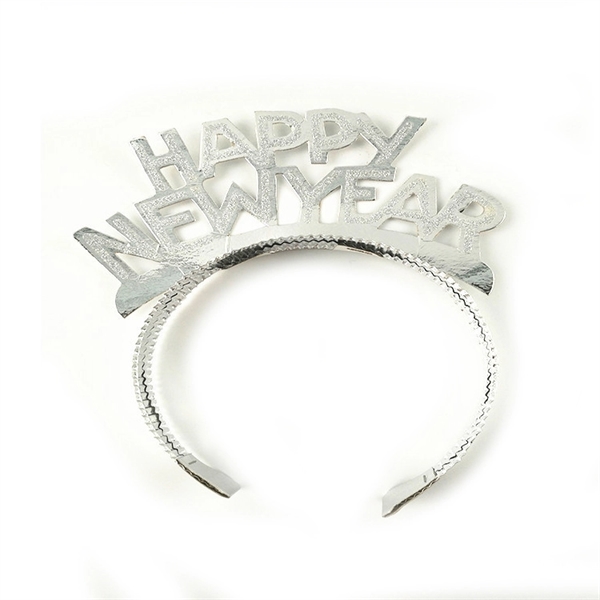Happy New Year Happy-Birthday Headbands Hair Hoop Headwear - Happy New Year Happy-Birthday Headbands Hair Hoop Headwear - Image 1 of 3